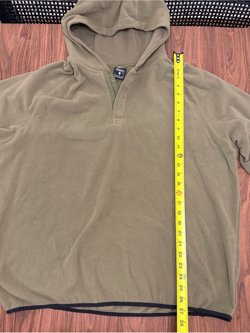 Nike Olive Green Quarter-Zip Fleece Pullover - Picture 5 of 11
